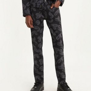 🔱LEVIS🔱 ‼️Paisley Print 512 slim taper fit